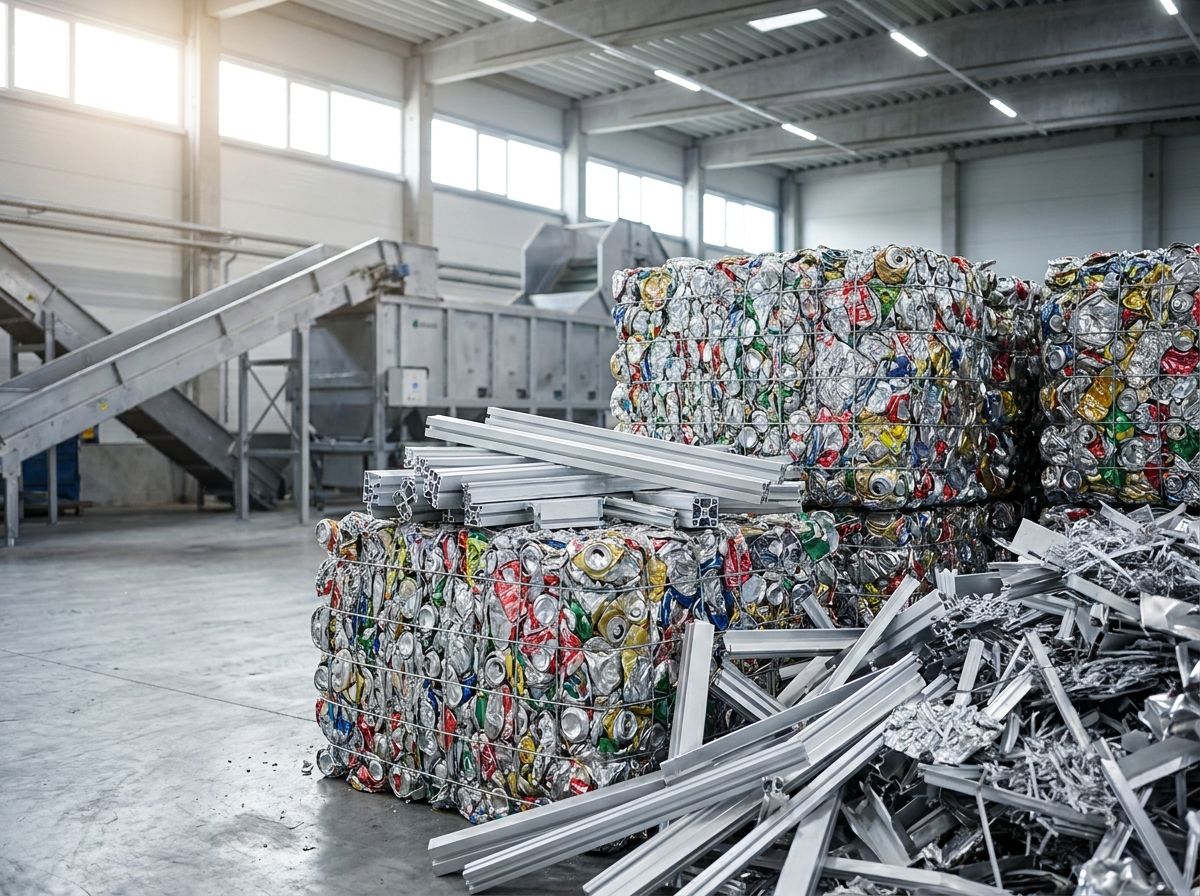 Alumínio para reciclagem